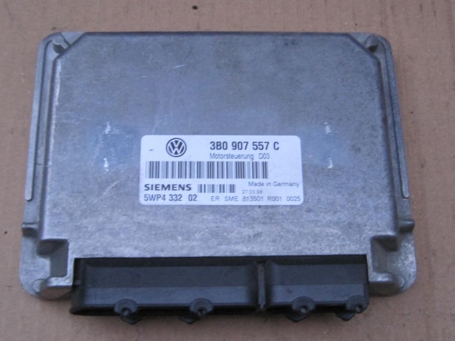 Компютър двигател за VW Passat B5 1.6 3b0907557 Siemens  5wp433202, A