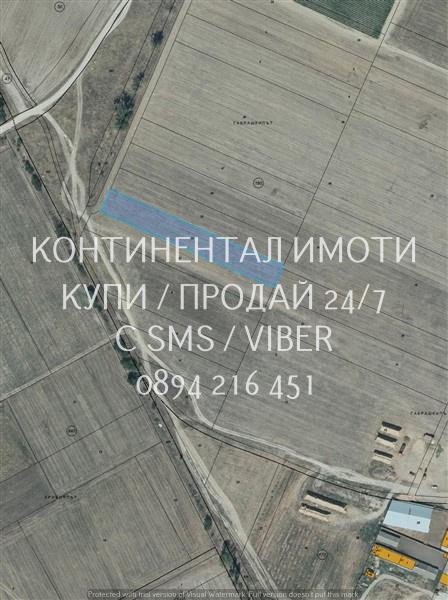 Код 63124. Нива 3030м2, кат. 4-та, с правилна форма с много лесен пряк