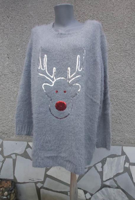 4XL нов пуловер BPC елен