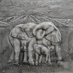 гипсови пана Слонове