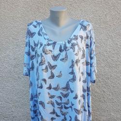 7XL Нова туника Janina пеперуди
