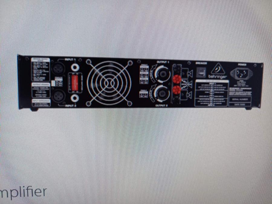 Усилвател Behringer Europower EP 2500