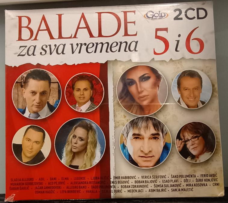 2 X CD Balade za sva vremena 5 & 6