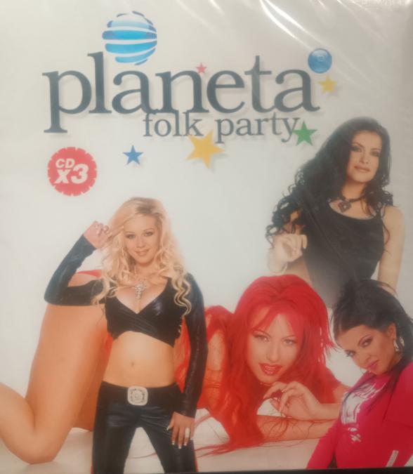 3 X CD Планета фолк парти