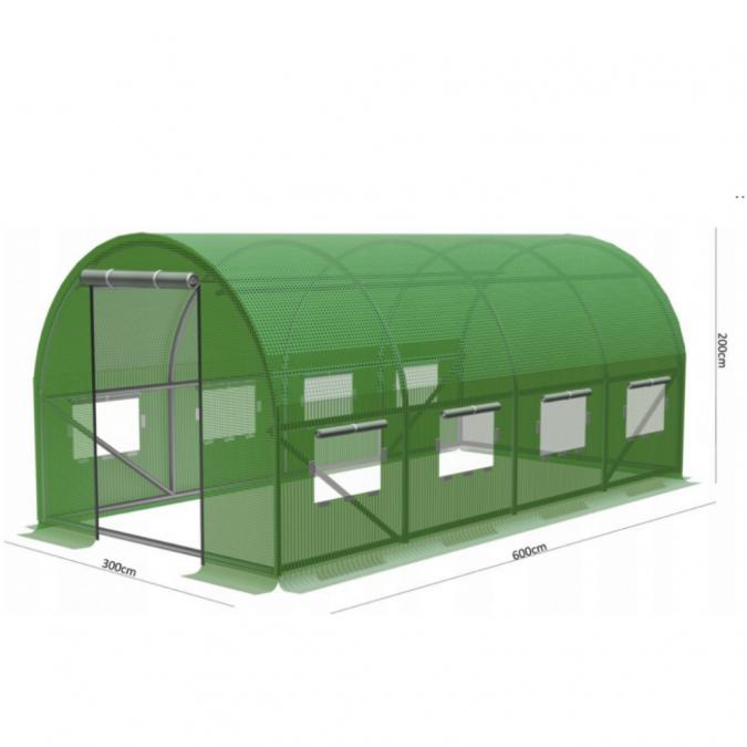 Градиснка оранжерия със стабилна конструкция - перфектен микроклимат з