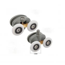 Комплект от 8 бр. ролки за душ кабина, тип Пеперуда R106