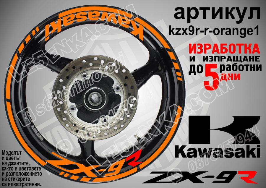 Kawasaki Zx-9r Orange