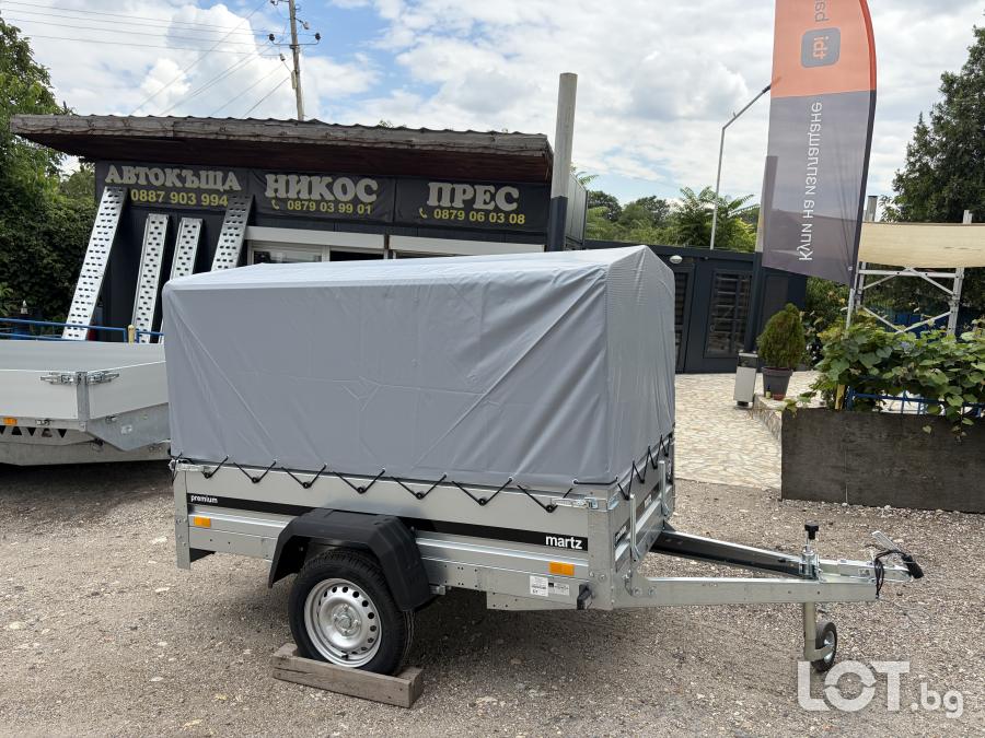 Туристическо ремарке Martz Premium 201r с брезент и шпригли Н-110 с РЕ