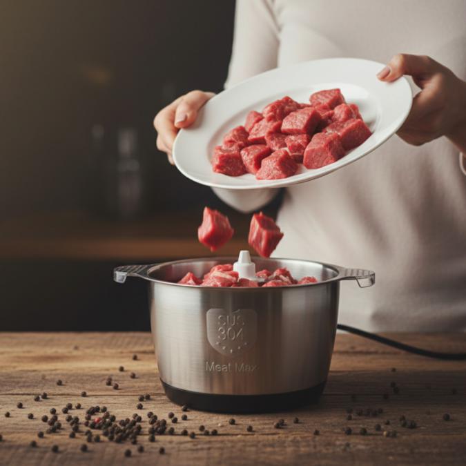 Електрически кухненски чопър Lexical Lch-1966  400w, 3 л, 3 скорости