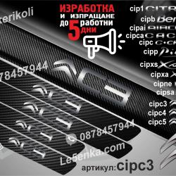 Citroen C3 прагове от карбон