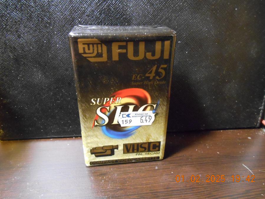 Fuji Ec-45 Super SHG - VHS C videocassette