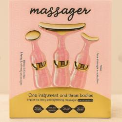 Лифтинг масажор 3-в-1  против бръчки, стягане и подмладяване