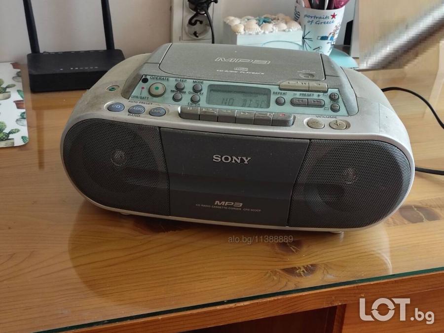 CD радио касетофон Sony Cfd-s03 CPL