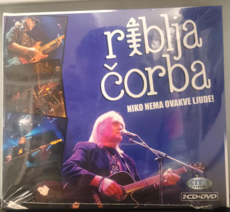 Riblja Corba - Niko Nema Ovakve Ljude  2CD DVD
