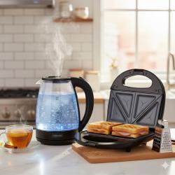 Комплект Royal Swiss тостер  кана Homestar за стилна кухня