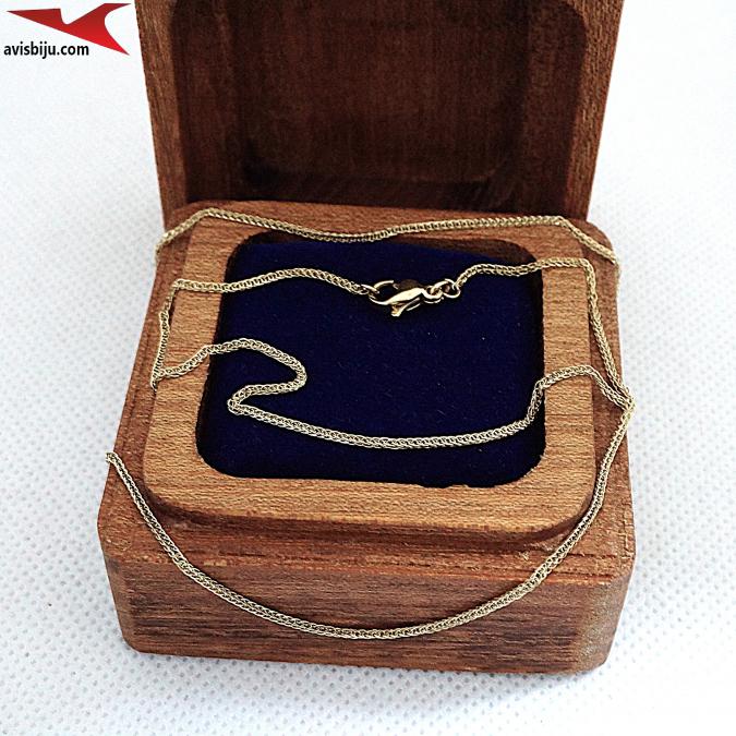 Синджир с 14К златно покритие