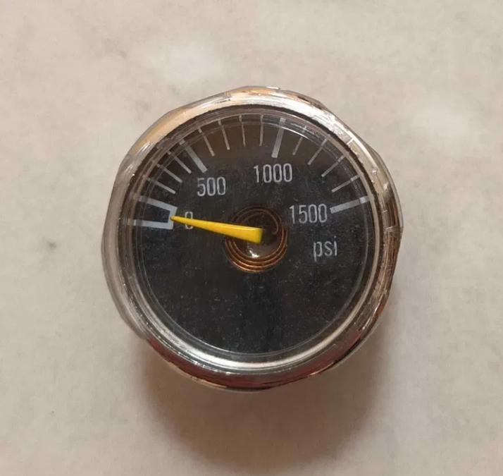 Универсален манометър 0-1500psi, манометър 25мм