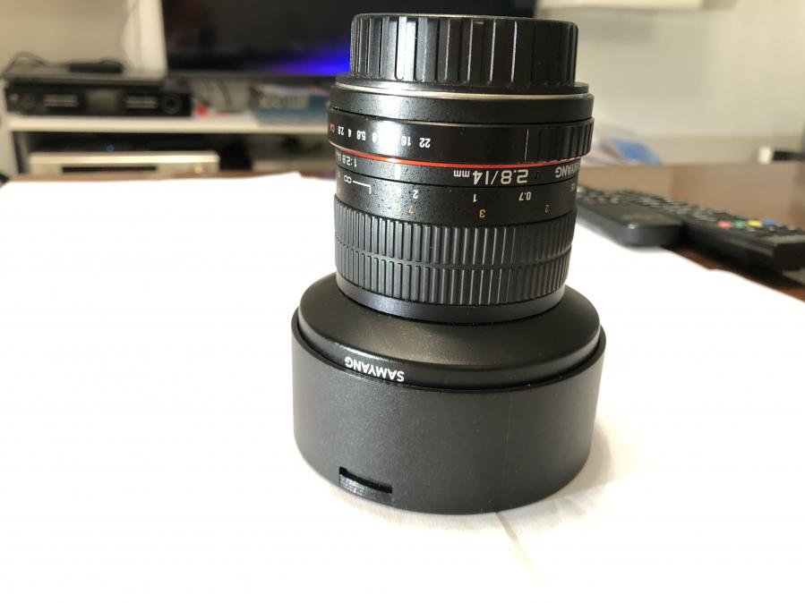 Обектив за Nicon z Samyang