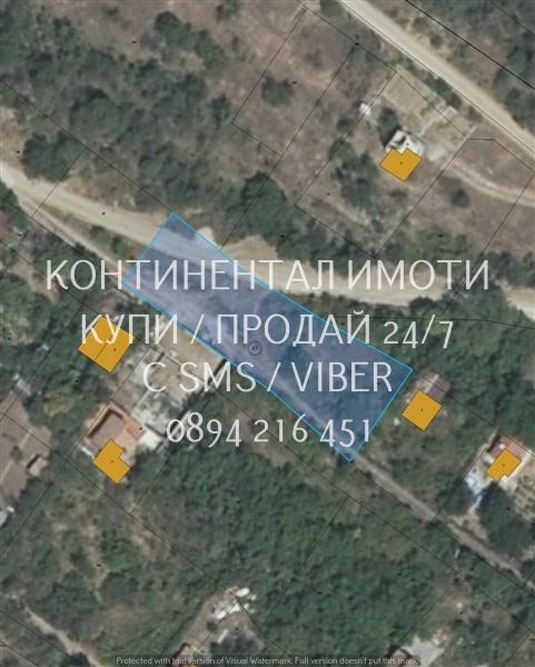 Код 63196. Панорамен парцел 1000м2 във вилната зона право на ползване