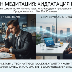Бърнаут Микропочивка за Ума с Водена Медитация - Онлайн