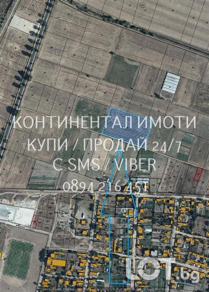 Код 70075. Поземлен имот 10дка нива, сега овощна градина с правилна фо