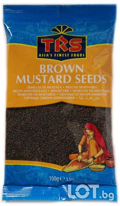 TRS Brown Mustard Seeds  ТРС Кафяво Синапено Семе 100гр
