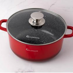 Тенджера Goldmann Gm-7328r  Gm-7324r, мраморно покритие