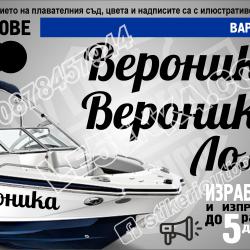 Регистрационен номер или име - вариант 8