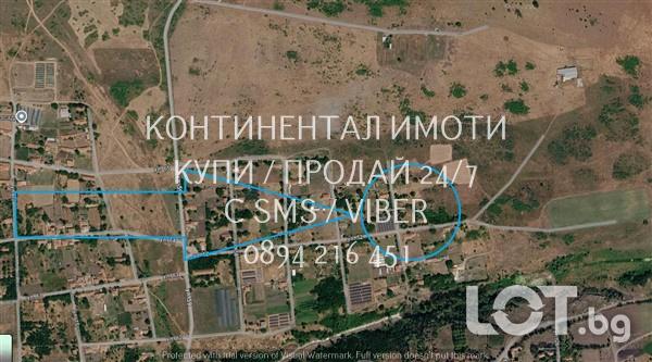 Код 70089. Парцел 770м2 в регулация до къщи, ток и вода, на 100 метра