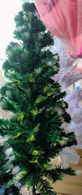 Коледна елха с вградени светлини - магията на Коледа - 150см