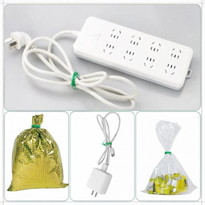 Градинска тел с вградена резачка 20м  Мека връзка за растения и декор