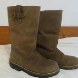 Дамски кожени ботуши Meindl