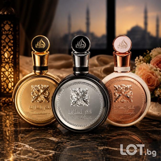 Lattafa Fakhar Gift Set 3 50 мл  Луксозна арабска парфюмна колекция з