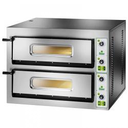 Двуетажна фурна за пица 72x72 см 12 kW