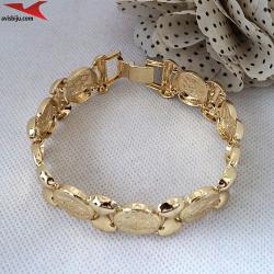 Гривна с 14К златно покритие