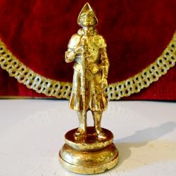 Калаена фигура Дон Кихот, позлата, печат.