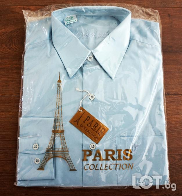 Мъжка елегантна риза Paris Collection чисто нова