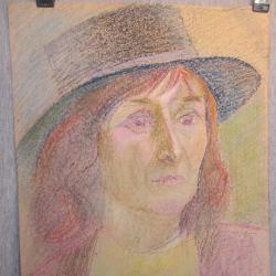 картина портрет на жена от Елка Найденова