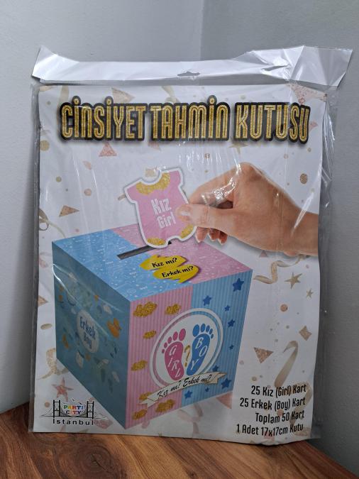 Кутия за предположения за пола на бебето