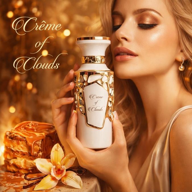 Луксозен парфюм Fragrance World Creme of Clouds - Уютна прегръдка от к