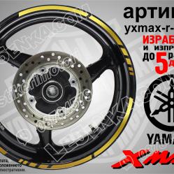 Yamaha Xmax Gold кантове за джанти