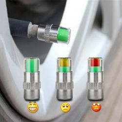 Универсални сензори за отчитане на налягането в автомобилните гуми 4бр..