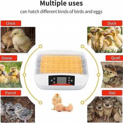 Инкубатор за яйца - 42 яйца с LED дисплей и автоматичен контрол