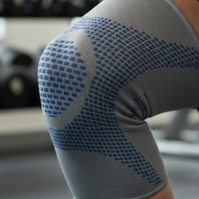 Професионална удължена наколенка Jingba  Повече опора, по-малко болка