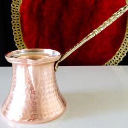 Медно джезве 250 мл., чиста червена мед.