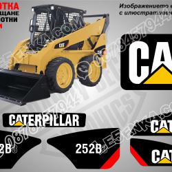 CAT 252b стикери
