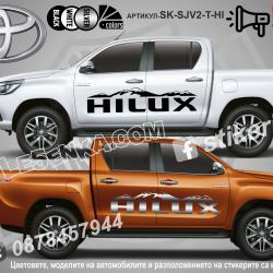 Toyota Hilux стикери Mountain