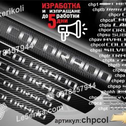 Chevrolet Colorado прагове от карбон