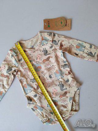 Боди бебешко, разм. 68, ново, екологично