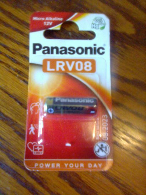 Panasonic - Батерия Lrv08 Micro Alkaline 12V - Нова